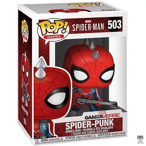 Spider-Punk Funko Pop! figure (Spider-Man Gamerverse)
