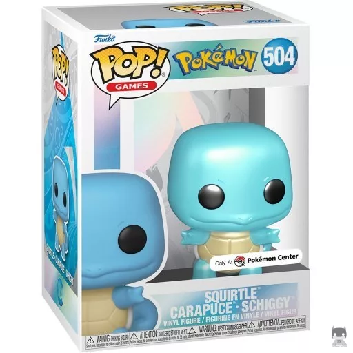 Squirtle (Pearlescent) Funko Pop! figure (Pokémon Center)