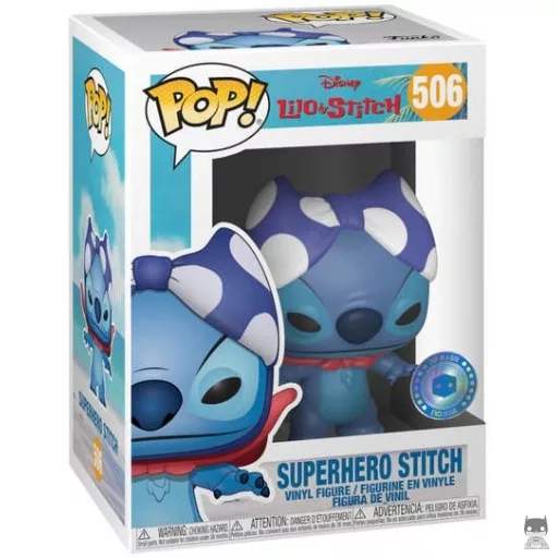 Superhero Stitch Funko Pop! figure (Pop In A Box)