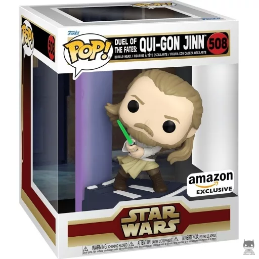 Duel of the Fates : Qui-Gon Jinn Funko Pop! figure (Star Wars: Episode I, The Phantom Menace)