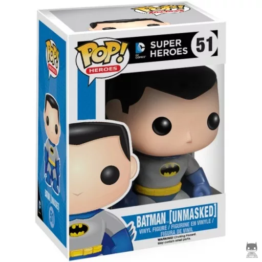 Batman Unmasked Funko Pop! figure (DC Super Heroes)
