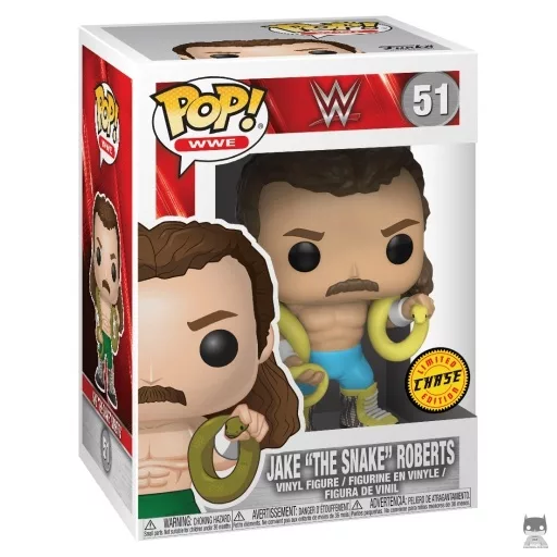 Jake the Snake Roberts (Chase) Funko Pop! figure (Chase)