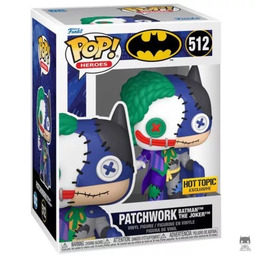 The Joker / Batman (Patchwork) Funko Pop! figure (Batman)