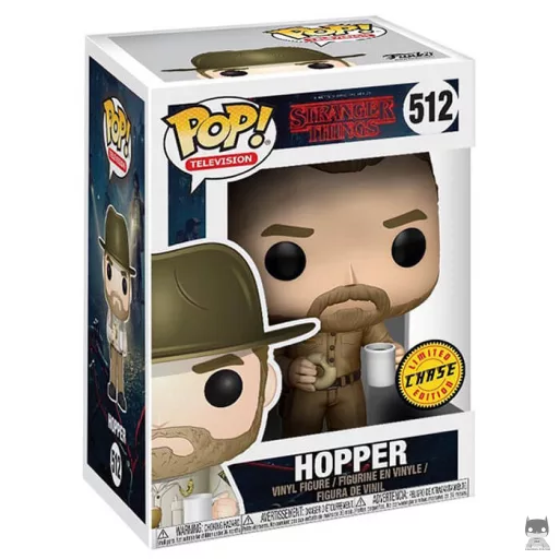 Jim Hopper with donut (Chase) Funko Pop! figure (Stranger Things)