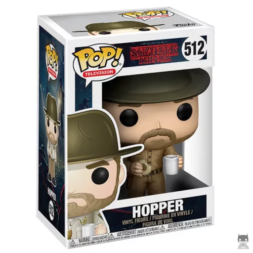 Jim Hopper with donut Funko Pop! figure (Stranger Things)