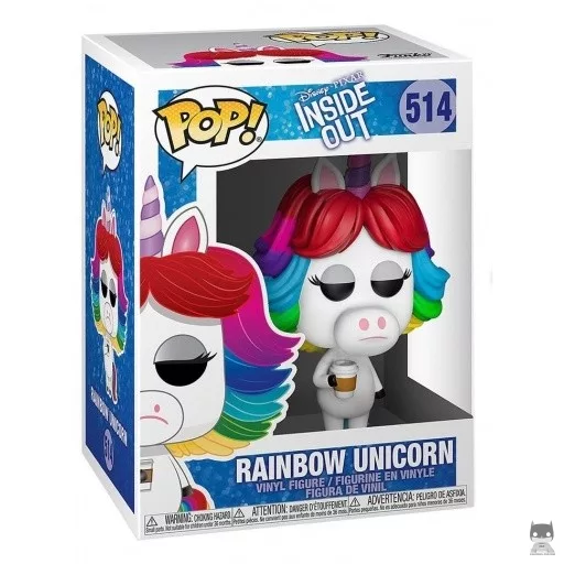 Rainbow Unicorn Funko Pop! figure (Inside Out)