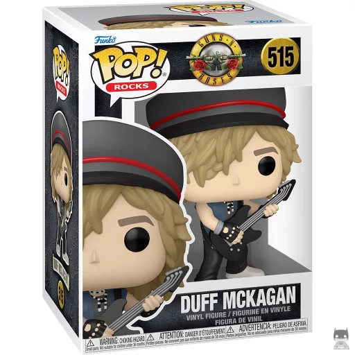Duff McKagan (1985 vintage) Funko Pop! figure (Guns N Roses)