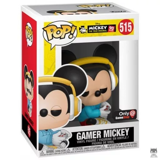 Gamer Mickey Sitting Funko Pop! figure (Mickey Mouse 90 Years)