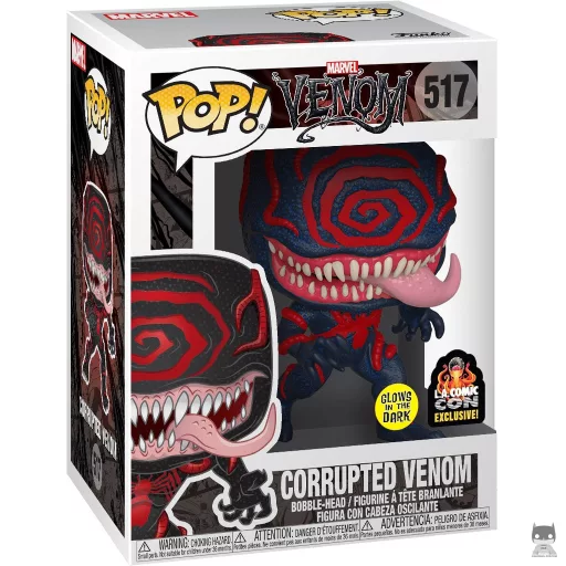 Corrupted Venom Funko Pop! figure (Los Angeles Comic Con 2019)