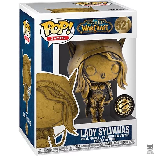 Lady Sylvanas (Gold) Funko Pop! figure (Blizzard Store)