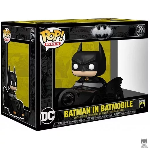 Batman with Batmobile Funko Pop! figure (Batman)