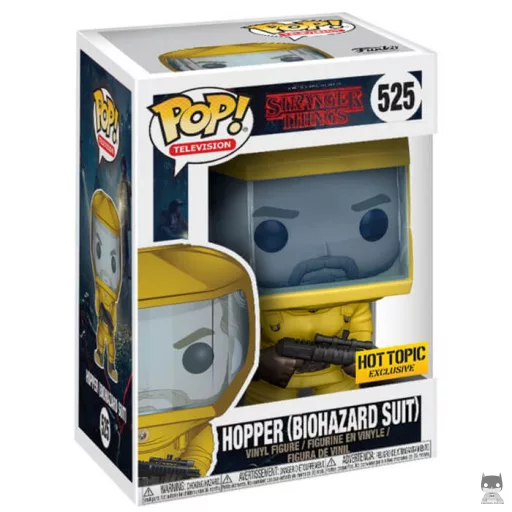 Jim Hopper with biohazard suit Funko Pop! figure (Stranger Things)