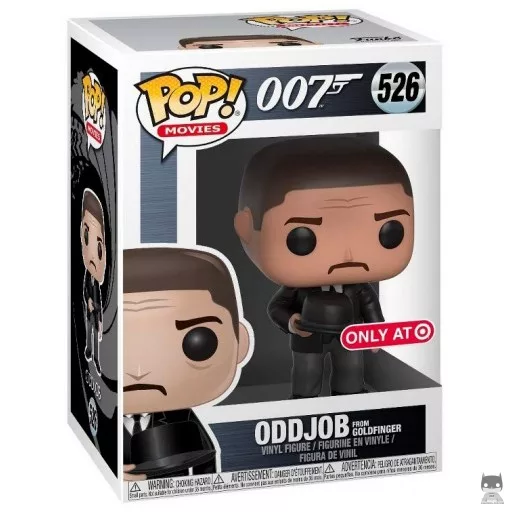 Oddjob Throwing Hat (Goldfinger) Funko Pop! figure (James Bond 007)