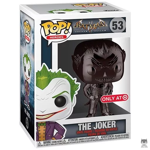 The Joker (Black) Funko Pop! figure (Batman: Arkham Asylum)