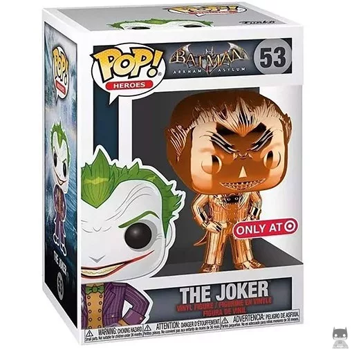 The Joker (Orange) Funko Pop! figure (Batman: Arkham Asylum)