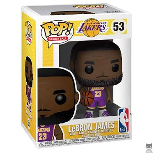 Lebron James (Cavaliers) (White Jersey) Funko Pop! figure (Fanatics)