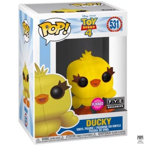 Ducky (Flocked) Funko Pop! figure (Toy Story 4)