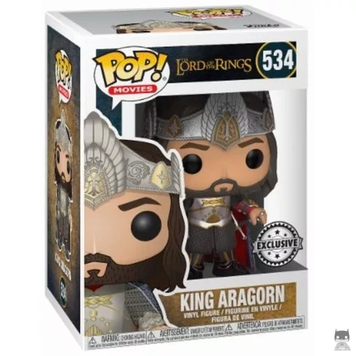 King Aragorn Funko Pop! figure (Lord of the Rings)
