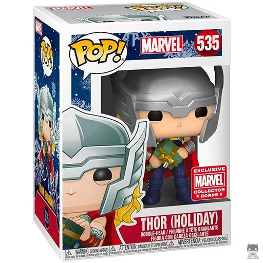 Thor (Holiday) Funko Pop! figure (Marvel Collector Corps)