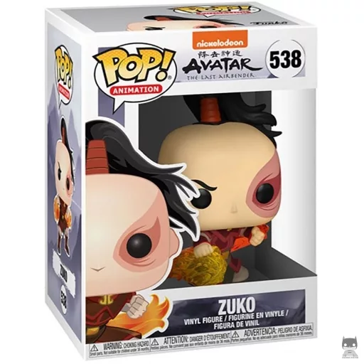Zuko flame punch Funko Pop! figure (Avatar: The Last Airbender)