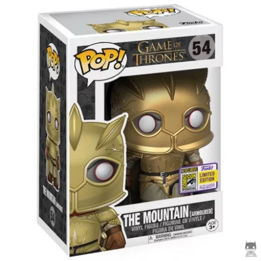Gregor "The Mountain" Clegane (Gold) Funko Pop! figure (Game of Thrones)