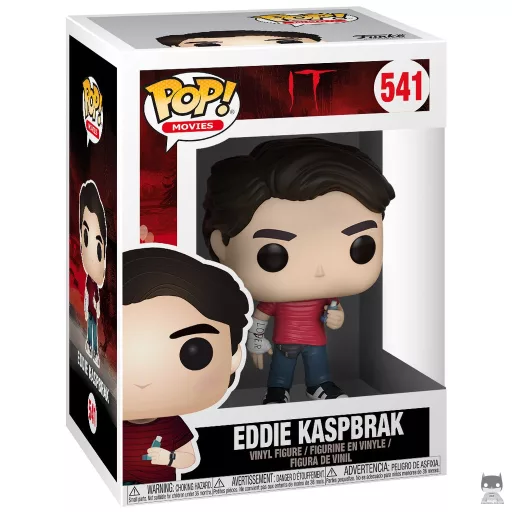 Eddie Kaspbrak with broken arm and inhaler Funko Pop! figure (IT)