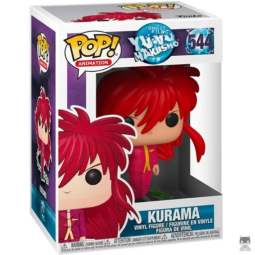 Kurama Funko Pop! figure (Ghost Files Yu Yu Hakushô)