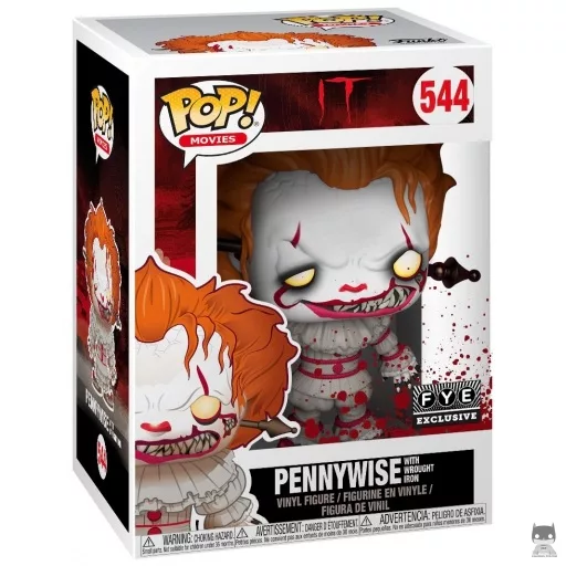 Pennywise wrought iron in head Funko Pop! figure (IT)