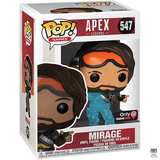 Mirage (Translucent) Funko Pop! figure (Apex Legends)