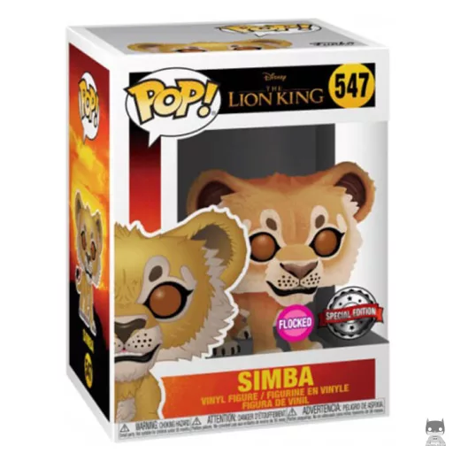 Simba (Flocked) Funko Pop! figure (The Lion King)