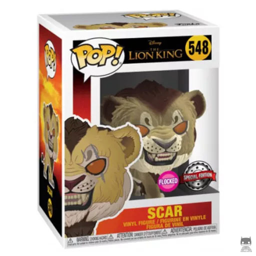 Scar (Flocked) Funko Pop! figure (The Lion King)
