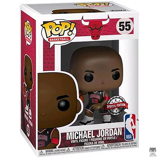 Michael Jordan (Black Alternate Jersey) Funko Pop! figure (Big Boys Toy)
