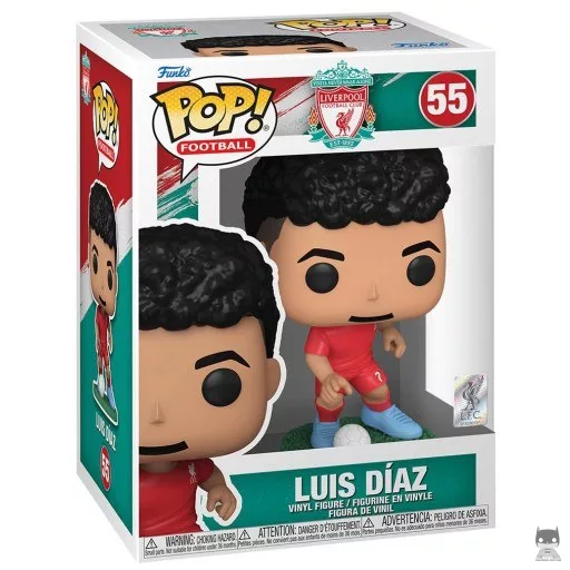 Luis Diaz (Liverpool) Funko Pop! figure (Premier League (UK Football League))