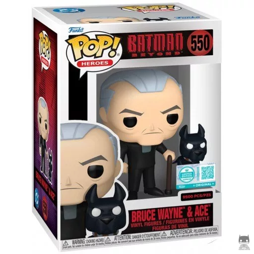 Bruce Wayne & Ace Funko Pop! figure (Batman Beyond)