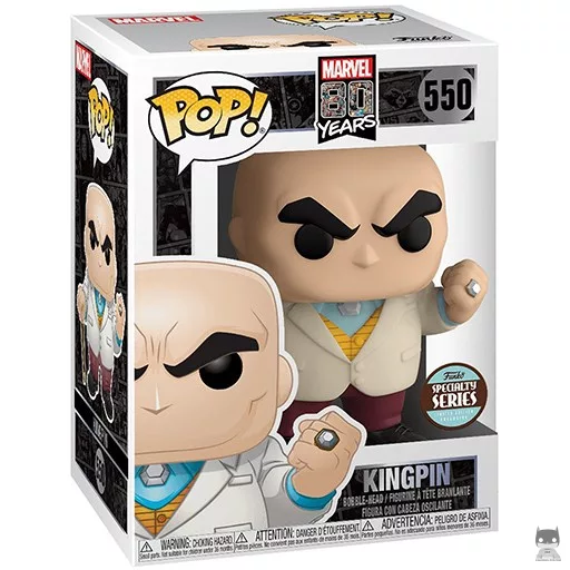 Kingpin Funko Pop! figure (Marvel 80 Years)