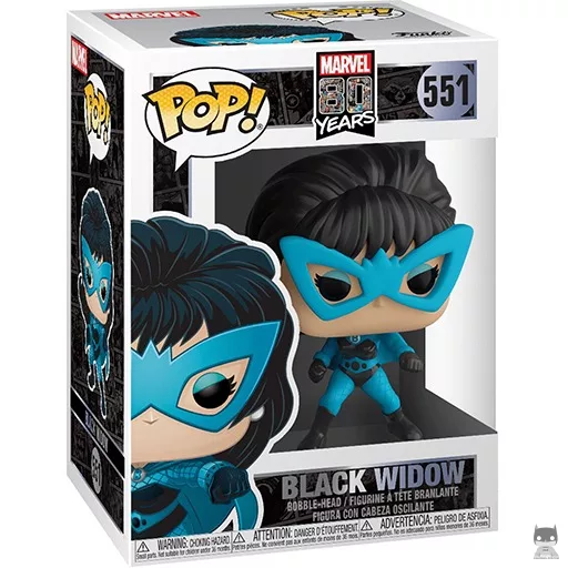Black Widow Funko Pop! figure (Marvel 80 Years)