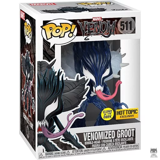 Venomized Groot Funko Pop! figure (Marvel Comics)