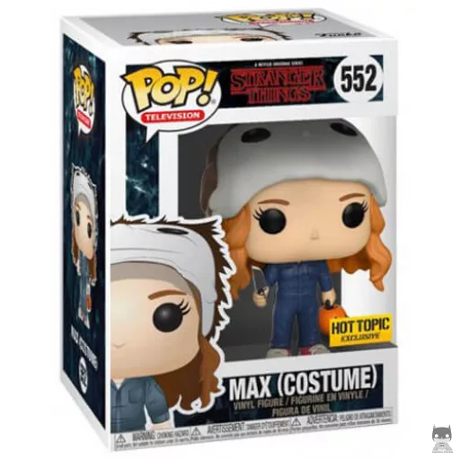 Max with Halloween costume Funko Pop! figure (Stranger Things)