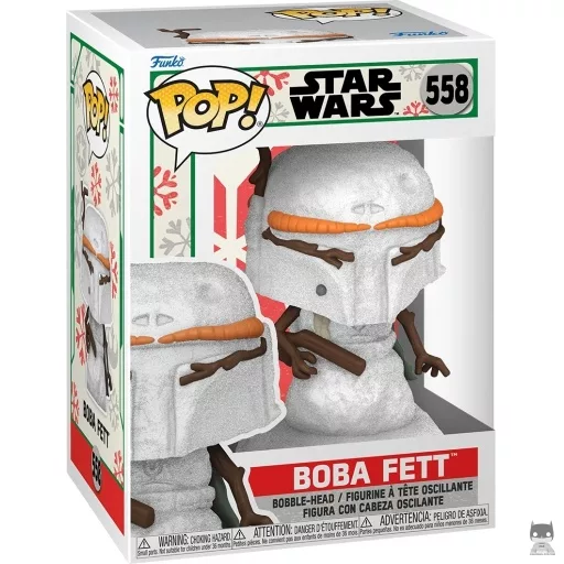 Boba Fett Snowman Funko Pop! figure (Star Wars (Holiday))