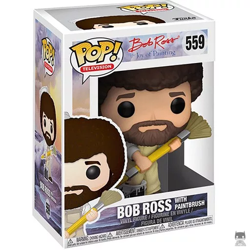 Bob Ross (with Paintbrush) Funko Pop! figure (Bob Ross)