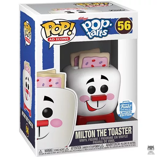 Milton the Toaster Funko Pop! figure (Ad Icons)