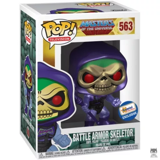 Skeletor with Battle Armor (Metallic) Funko Pop! figure (Gemini Collectibles)