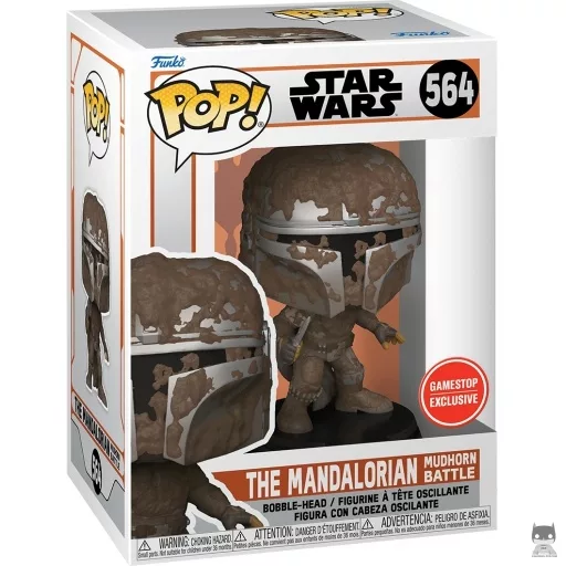The Mandalorian Mudhorn Battle Funko Pop! figure (The Mandalorian (Star Wars))