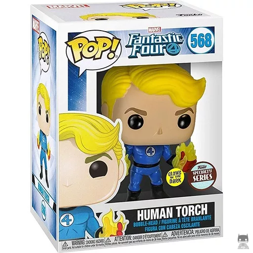 Human Torch Funko Pop! figure (Fantastic Four)