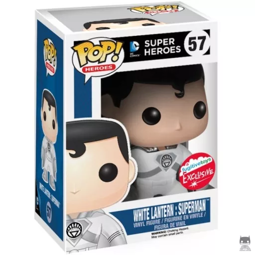 White Lantern Superman Funko Pop! figure (Fugitive Toys)