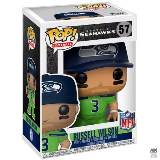 Russell Wilson (Seahawks Color Rush) Funko Pop! figure (NFL)