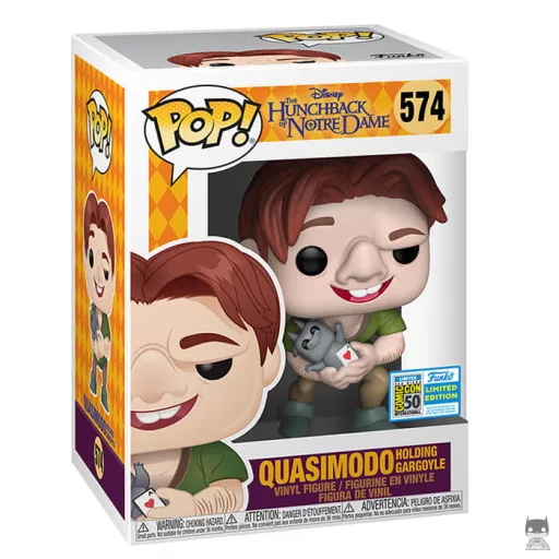 Quasimodo Holding Gargoyle Funko Pop! figure (The hunchback of Notre Dame)