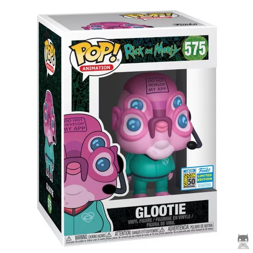 Glootie Funko Pop! figure (Rick and Morty)