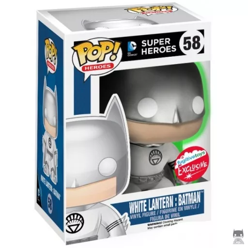 White Lantern Batman (Glow in the Dark) Funko Pop! figure (Fugitive Toys)