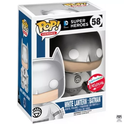 White Lantern Batman Funko Pop! figure (Fugitive Toys)